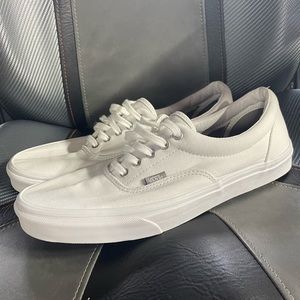 White vans. Size 12 men’s.